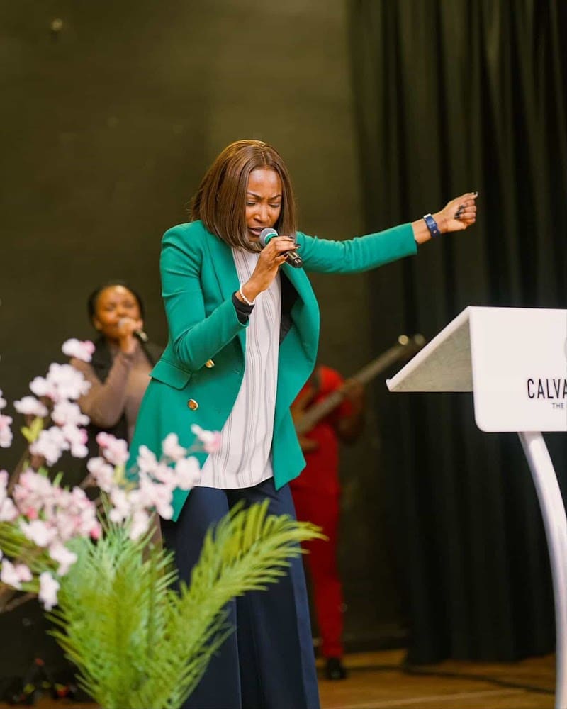 Olaide Bisola performing live