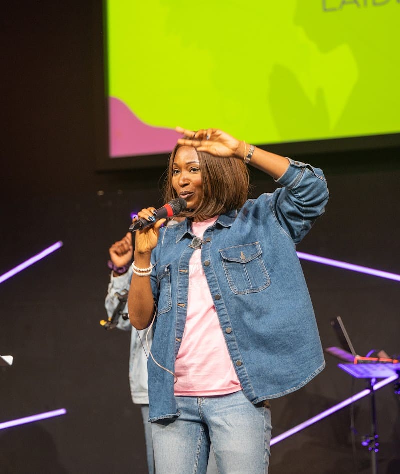 Olaide Bisola performing live